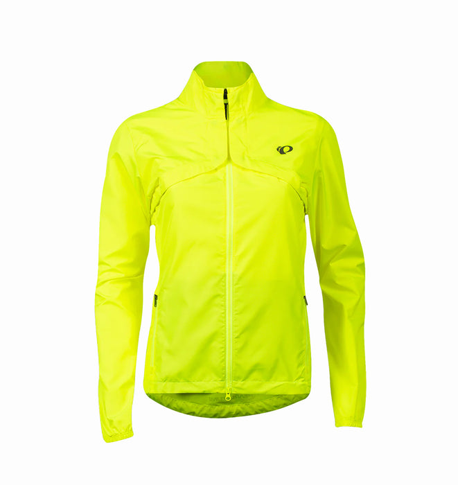 Pearl Izumi Womens Quest Jacket (Yellow) Front.