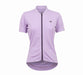 pearl Izumi womens quest jersey front (light purple) with pearl izumi logo on right upper chest