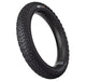 45NRTH Dillinger 5 Studded Folding 60tpi Black Fat Tire 26 x 4.6", studio full tire view