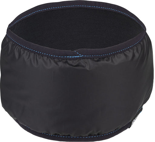 45NRTH 2024 Lavalup Insulated Black Headband, studio front view