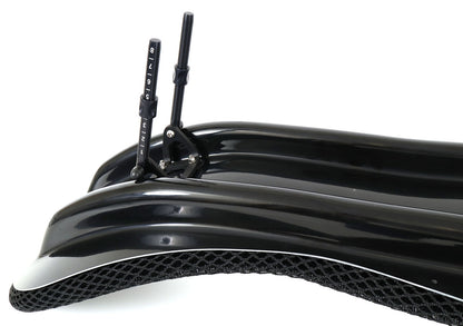 Azub Composite Hardshell Seat w/Ventisit Pad & Mounting Hardware for recumbent bike studio image seat adjustment assembly closeup