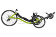Catike 700 Recumbent Trike  right side view in Eon Green color