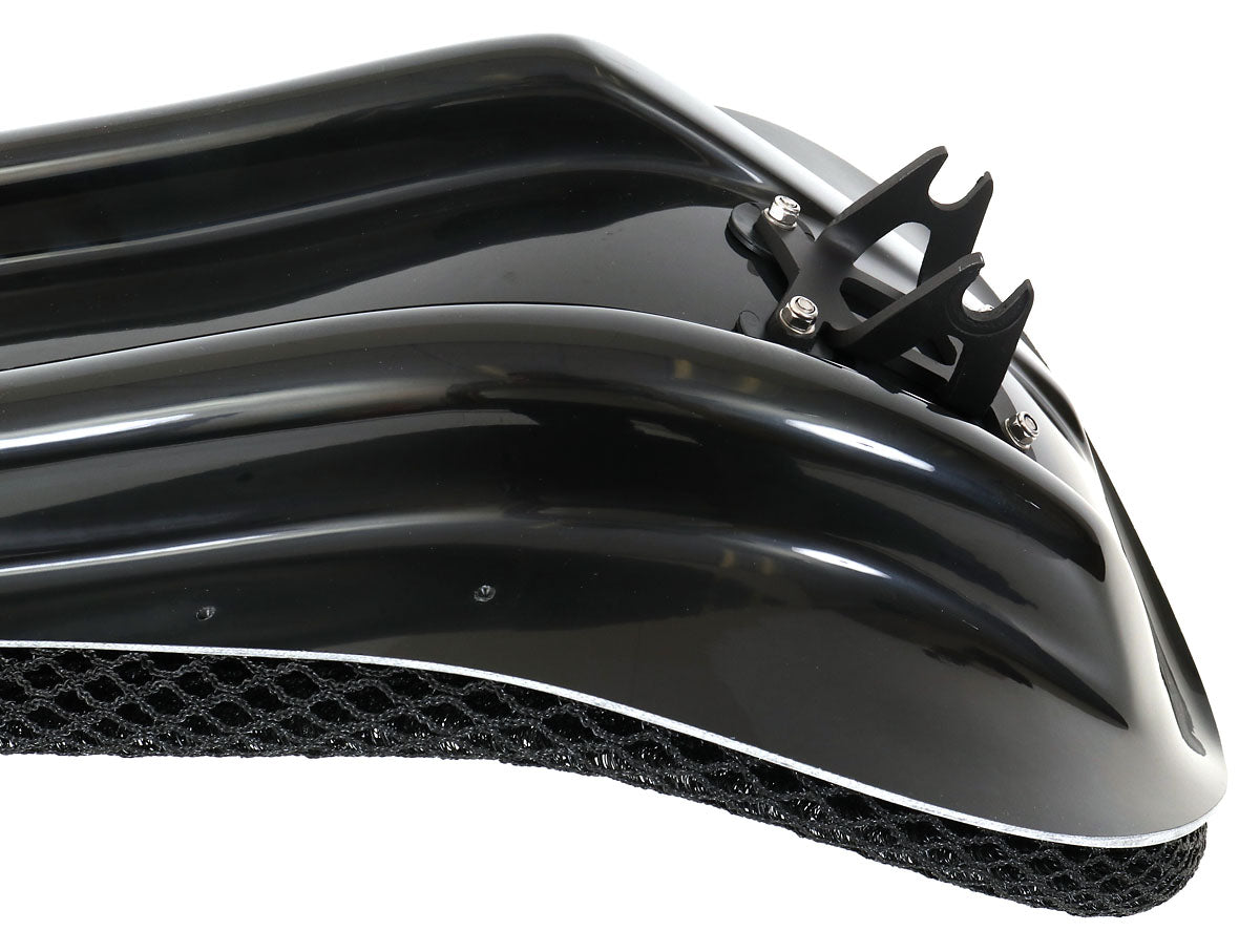 Azub Composite Hardshell Seat w/Ventisit Pad & Mounting Hardware for recumbent bike studio image mounting point closeup