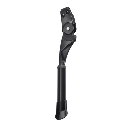 Bontrager Integrated Short Alloy Rear Mount Kickstand Black, studio side view