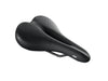 Bontrager Sport Mens Bike Saddle, studio front quarter view