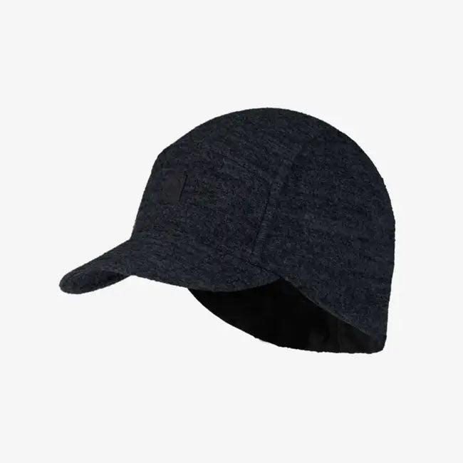 Buff Pack Merino Fleece Cap Solid Black