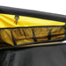 Burley Nomad Cargo Trailer inner mesh pockets closeup  studio image