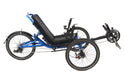 Catrike Used 2022 Villager Electric Blue Trike, studio side view