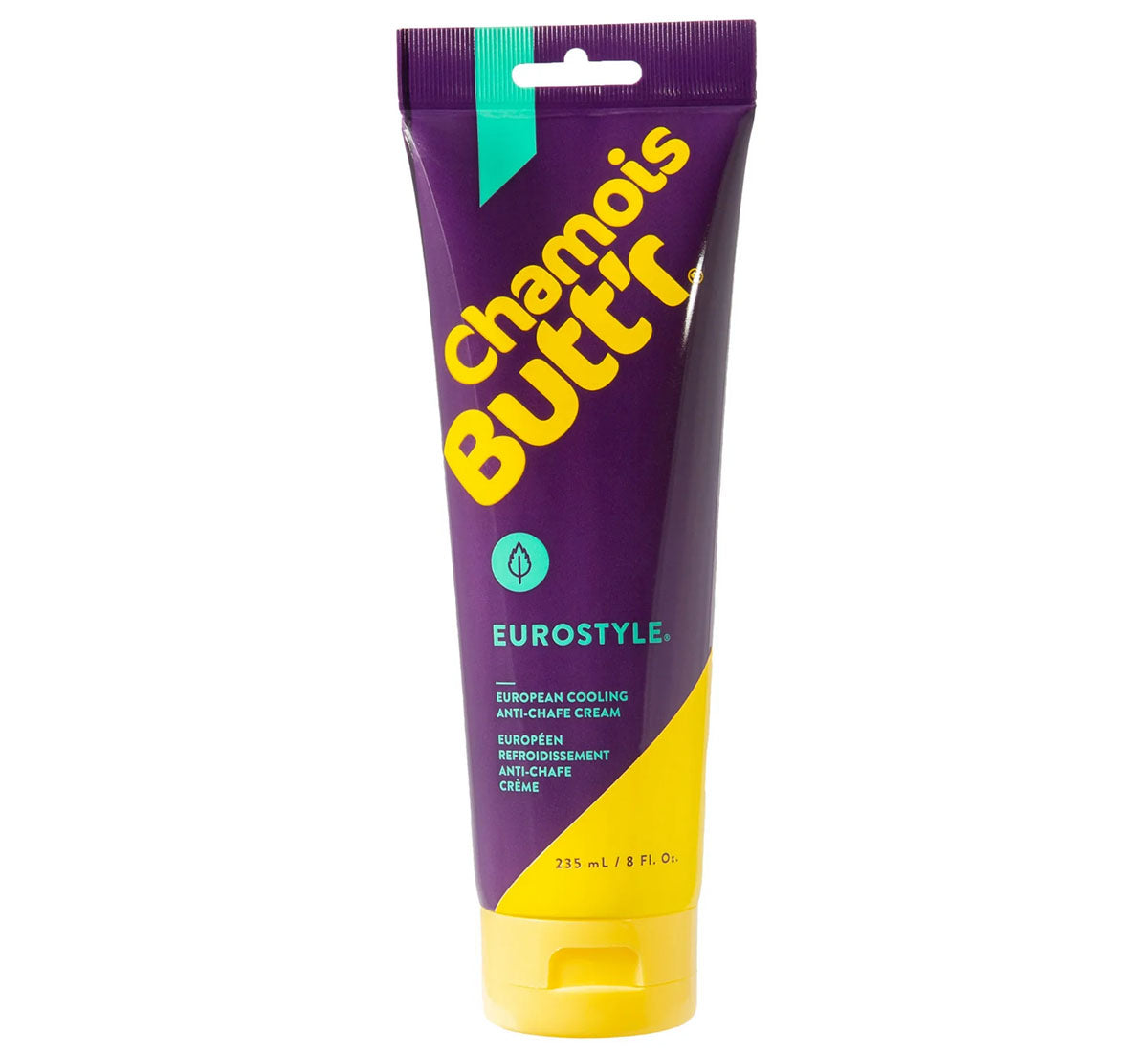 Chamois Butt'r Eurostyle 8oz Tube, studio front view