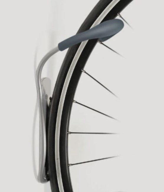 Delta Leonardo Bike Storage Hook with Tire Image