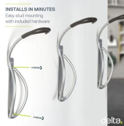Delta Leonardo Bike Storage Hook Multiple Image