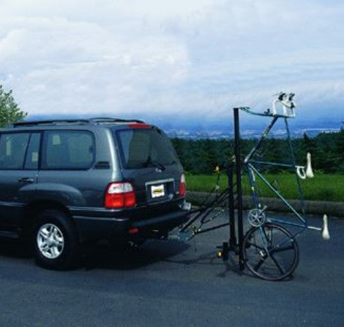 Draft Master 2 Tadpole Rack Draftmaster HR-1S76 Long Wheel Base-Tandem Auto Rack for 2 inch Hitch ...