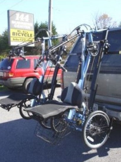 Draftmaster Auto Rack HR-2D Trike - 2" Hitch On back of truck