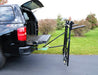 Draftmaster Auto Rack HR-2T Trike - 2" Hitch Side View Image with Open Trunk