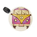 Electra Domed Ringer Bike Bell with Road Trippy VW Hippie Van in pink and gold.