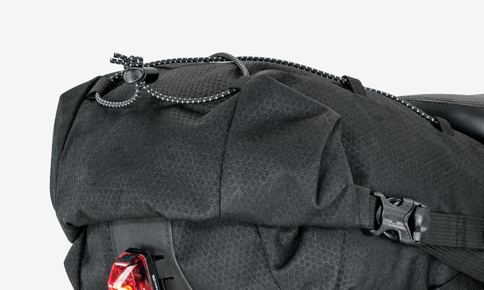 Topeak Seat Bag Backloader 10L Black studio image closeup