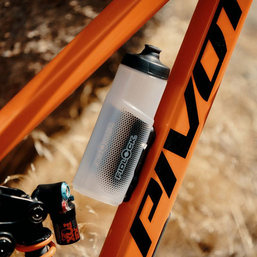Fidlock TWIST 600 Bottle and Bike Base mounted to mountain bike outdoor image