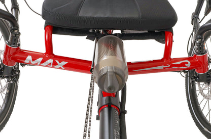 Fidlock TWIST 750 Compact Single Bottle, studio front view, shown mounted on trike