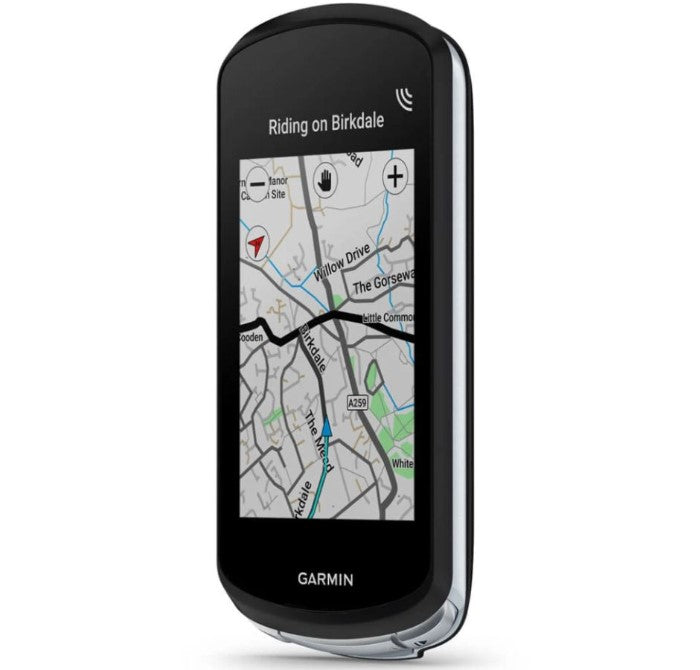 Garmin Edge 1040 GPS Bike Computer Map Quarter View Studio Image
