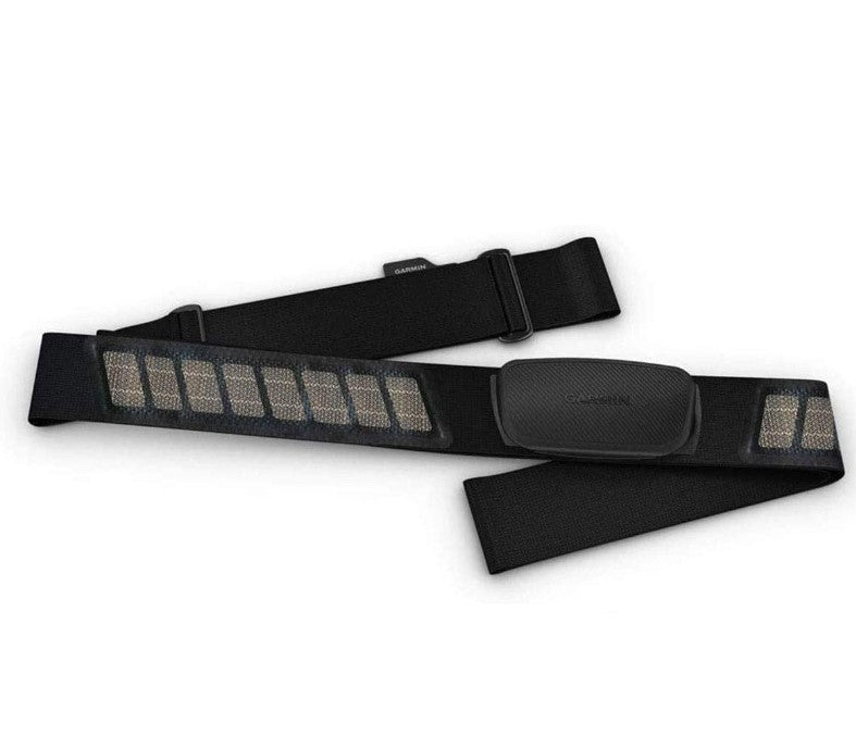 Garmin Heart Rate Monitor-Dual Black Bent Studio Image