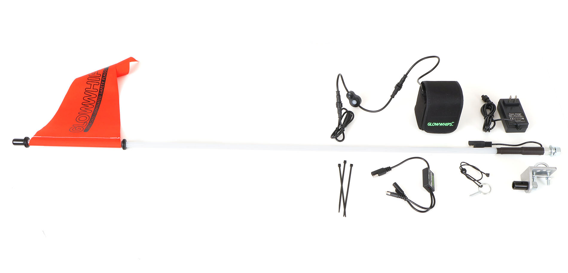 Glowwhips 4ft Bicycle Light Kit – Hostel Shoppe