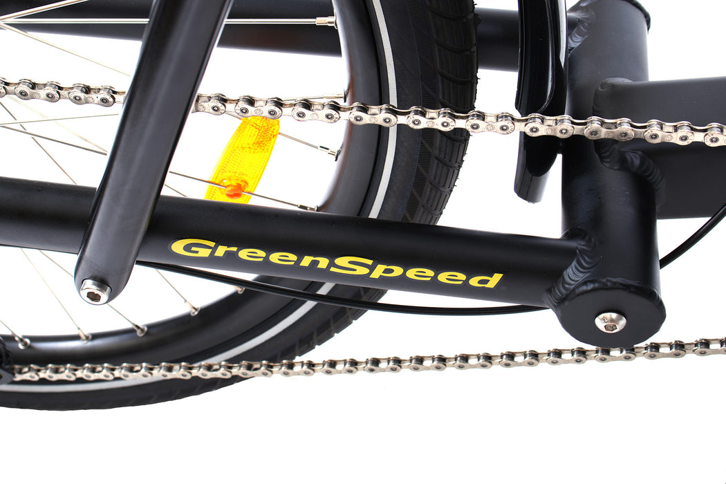 Greenspeed Magnum Big Wheel Fossil w/Bosch Kit Recumbent Trike