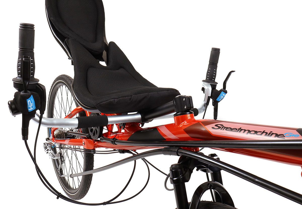HP Velotechnik Street Machine GTe 30 Speed USS Pearl Orange