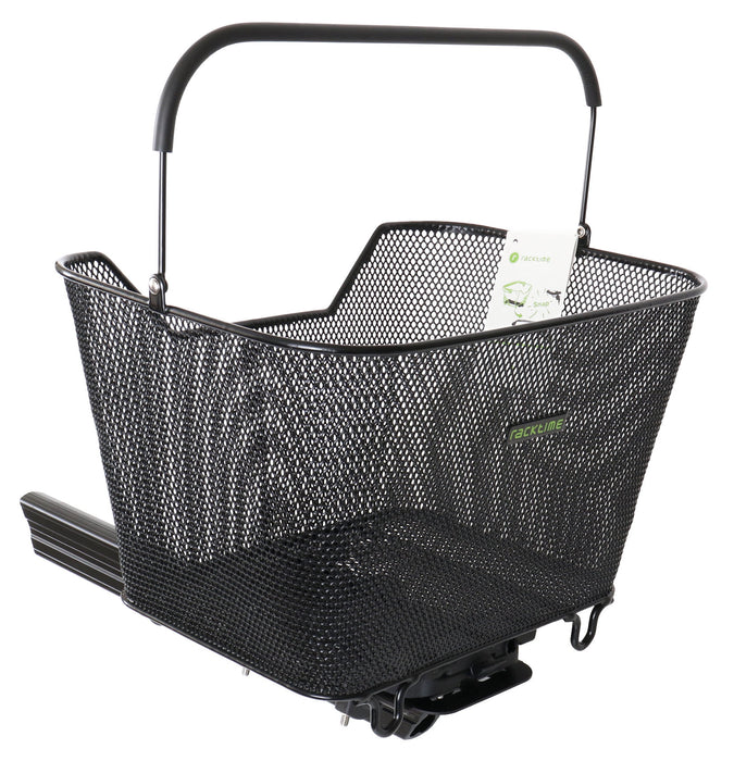 Hase Trigo/Trets Large Basket with Rack Adapter, studio rear quarter view