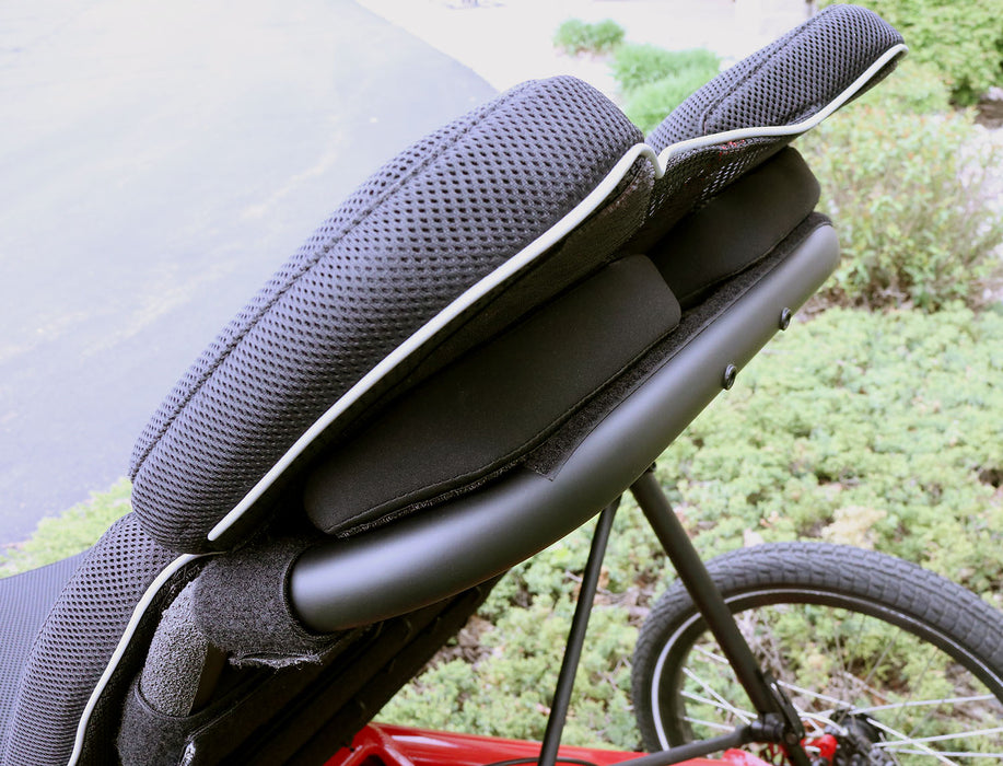 Hase Vario Comfort Seat Cover for Trigo, detail view of pad inserts