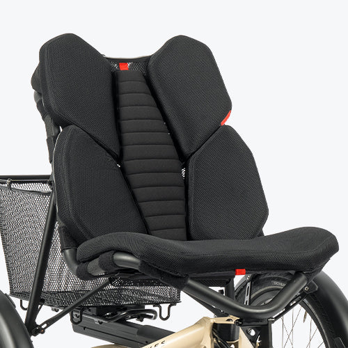 Hase Vario Comfort Seat Cover for Trigo, studio front quarter view