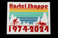 Hostel Shoppe 50th Anniversary Bike and Trike Decal