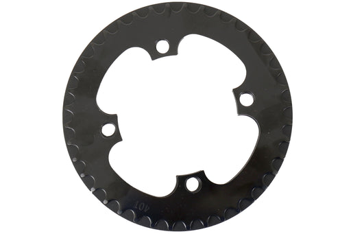 Hostel Shoppe Miscellaneous 40t 104mm BCD 4 Hole Black Take-Off Chainring with Bashguard studio image