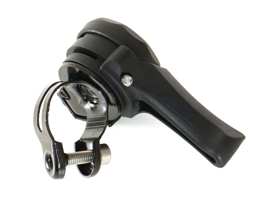 ICE Parking Brake Lever with Cable, studio rear view