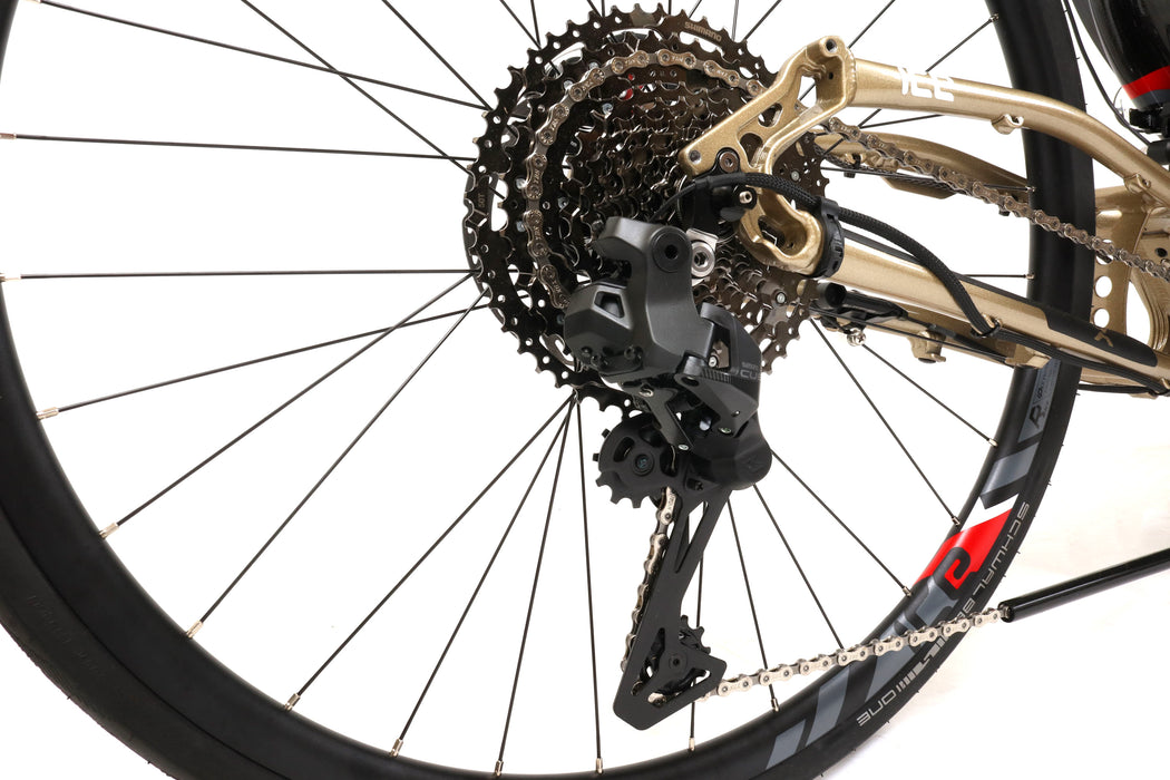 ICE Sprint X 700 Closeup of drivetrain - Studio Image 1 