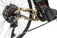 ICE Sprint X 700 Closeup of drivetrain with battery in frame - Studio Image 1 