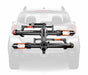 Kuat NV 2.0 Gray-Orange Anodized 2 Bike Rack Fits 1.25" Receiver On Car Studio Image