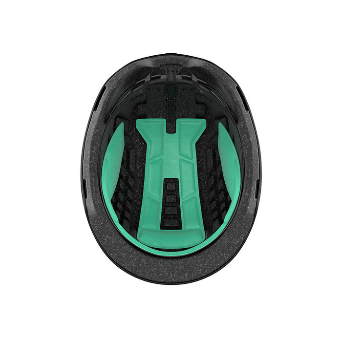 Lazer Cityzen Kineticore Helmet Matte Black studio image underside of image