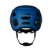 Lazer Finch Kineticore One Helmet Youth Matte Blue Black One Size rear view studio image