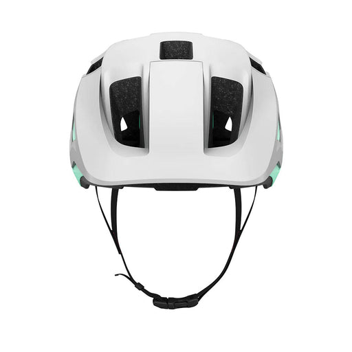 Lazer Finch Kineticore One Helmet Youth Matte White Mint One Size front view studio image