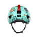 Lazer Pnut Kineticore Helmet Youth sealife rear view with optional LED light