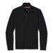 Smartwool Mens Classic Thermal Merino Base Layer 1/4 Zip Black, studio front view