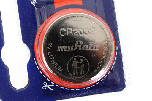 Murata CR2032 Lithium Battery Close Up