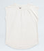 The North Face Womens Wander Slitback S/S White Dune shirt only studio image front