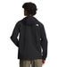 The North Face Mens Valle Vista Stretch Jacket TNF Black being worn by model studio image back