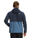 The North Face Mens Valle Vista Stretch Jacket Summit Navy/Shady Blue being worn by model studio image back