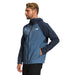 The North Face Mens Valle Vista Stretch Jacket Summit Navy/Shady Blue being worn by model studio image side