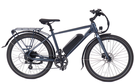 NIK Nickel E-Bike Pearlized Charcoal, studio side view