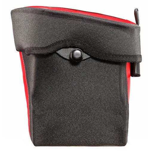 Ortlieb Ultimate 6.5L Red/Black Handlebar Bag, studio side view