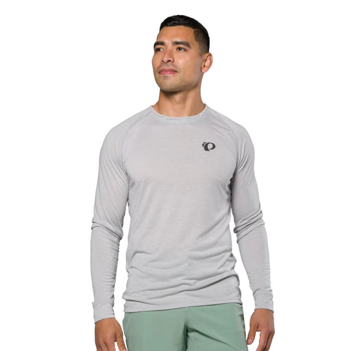 Pearl Izumi Mens Canyon Long Sleeve Jersey, studio model front color view
