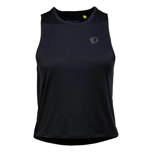 Pearl Izumi Womens Sugar Air Tank black front studio image
